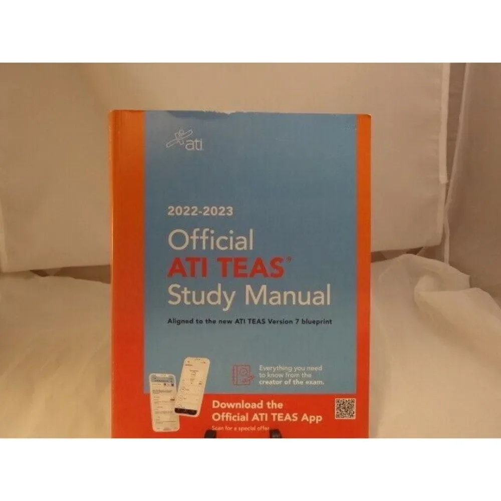Official ATI TEAS Study Manual 2022-2023 : Aligned To The New ATI
